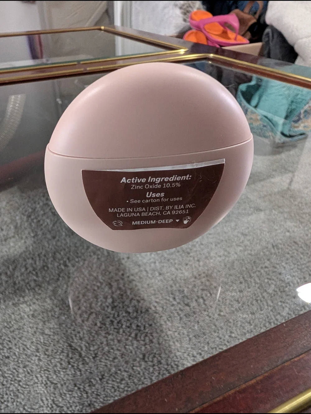 ILIA Sun Serum Mineral Sunscreen SPF 50 - Pale Pink Sphere
